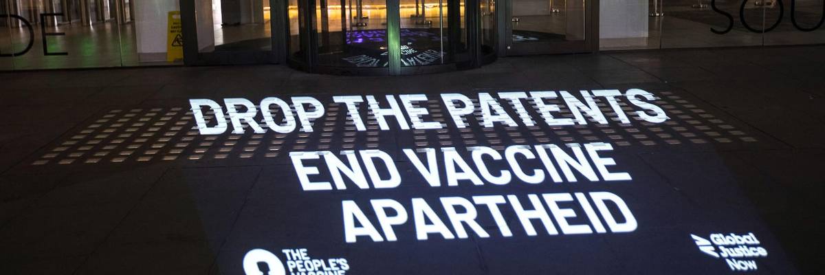 Biden Urged to Stand 'On the Side of Humanity' and Back Waiver for Covid Vaccine Patents