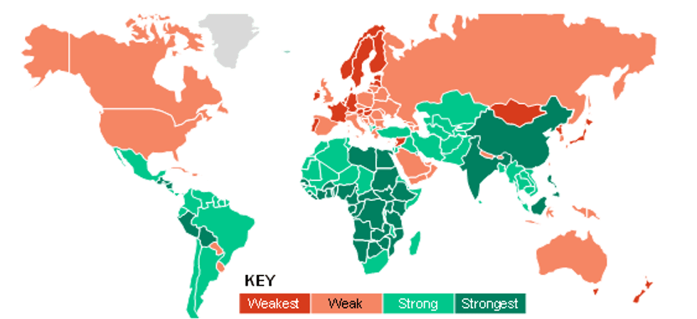 Global power demand growth