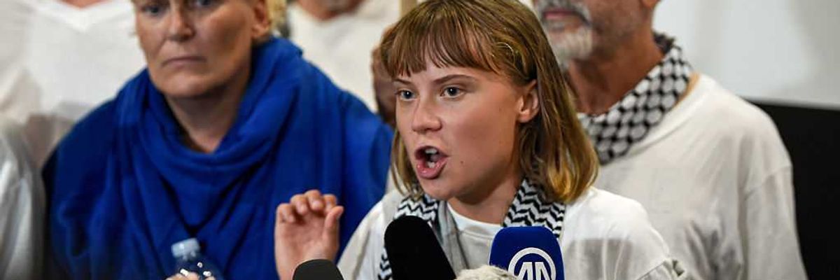 Global Sumud Flotilla Activists Arrive In Greece After Deportation From Israel