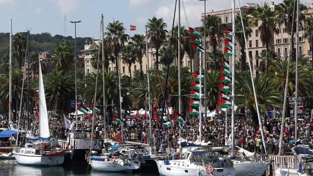 Global Sumud Flotilla in Barcelona