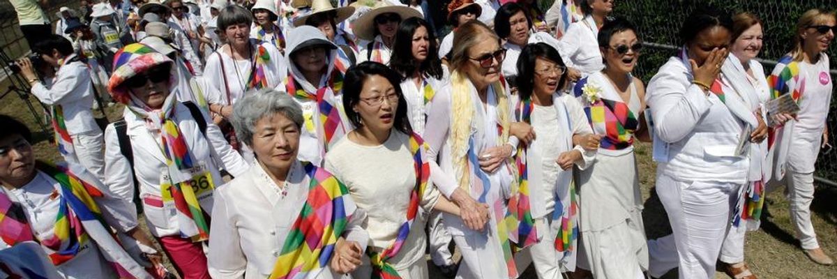 Women March for Peace, Reconciliation in Historic Korean Border Crossing