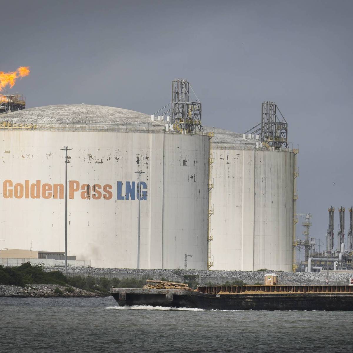 Golden Pass LNG plant