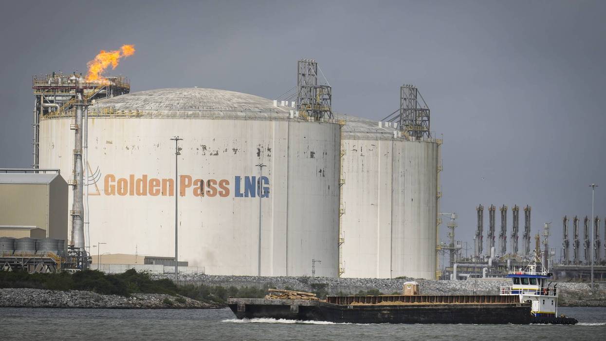 Golden Pass LNG plant