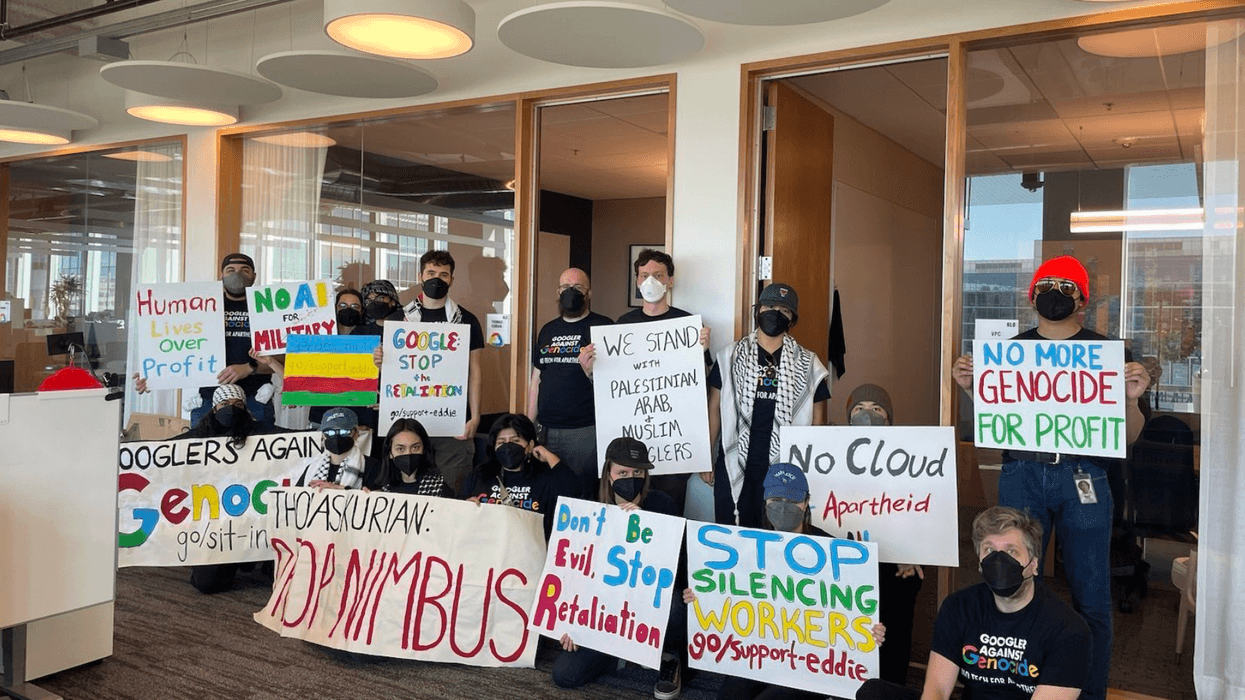 Google employees protest
