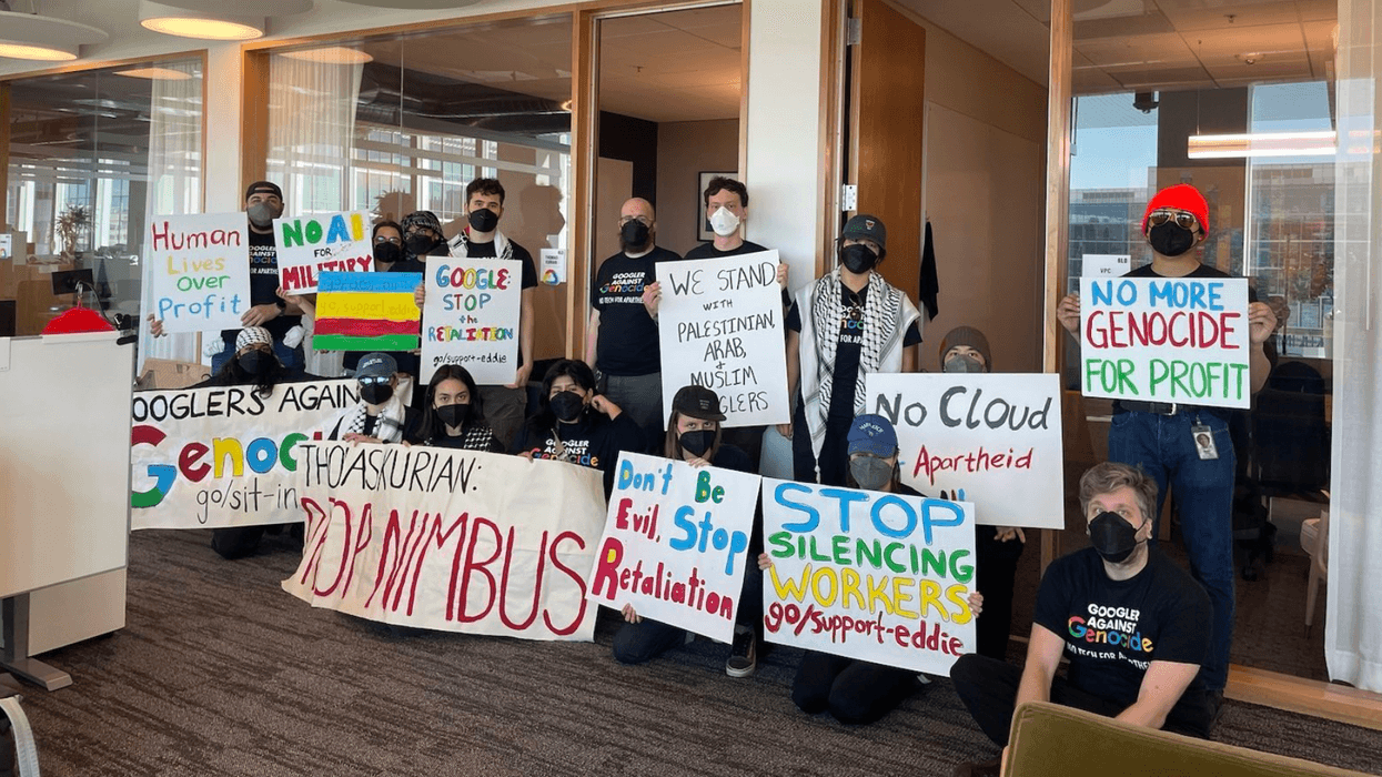 Google employees protest