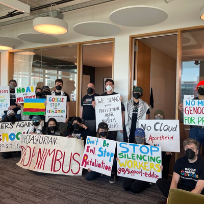 Google employees protest