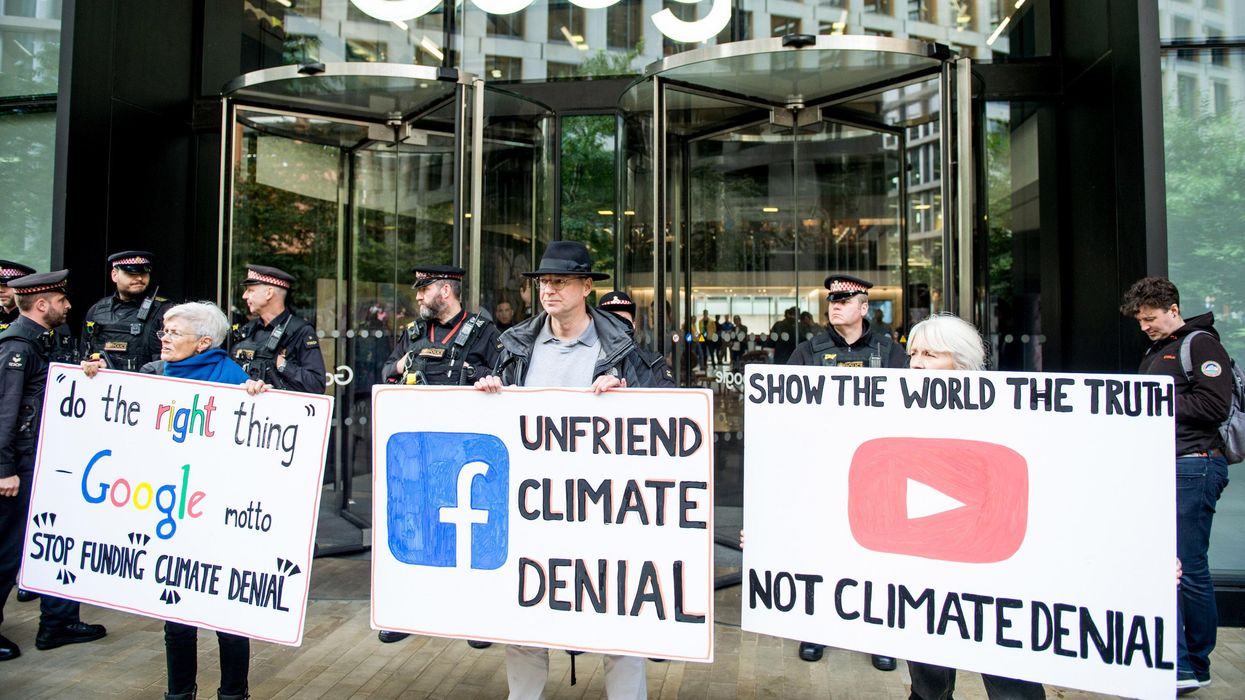 Google YouTube climate denial