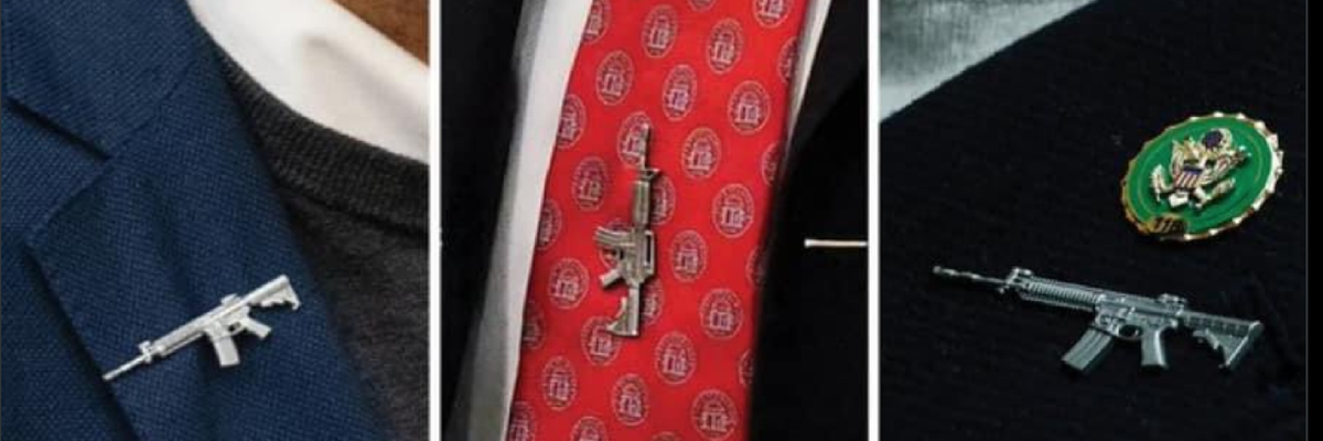 GOP representatives have worn AR-15 pins in Congress