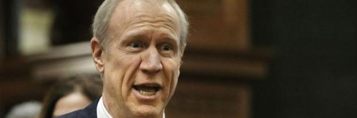 Illinois Governor Bruce Rauner's War on Workers