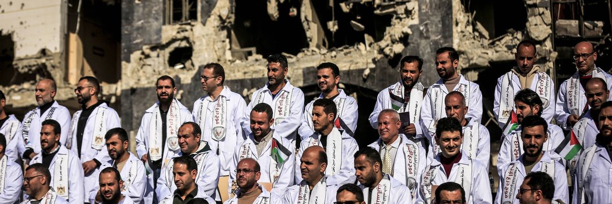 Graduation ceremony held for 170 doctors in Gaza