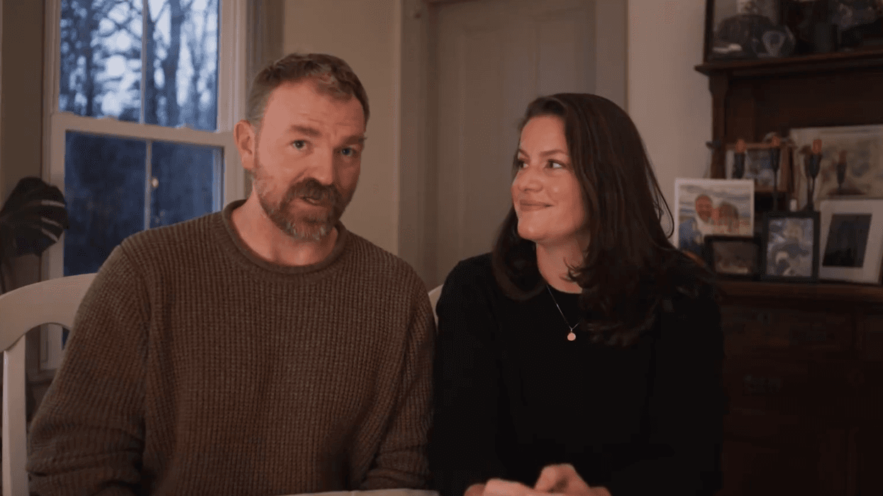 Graham Platner and wife Amy