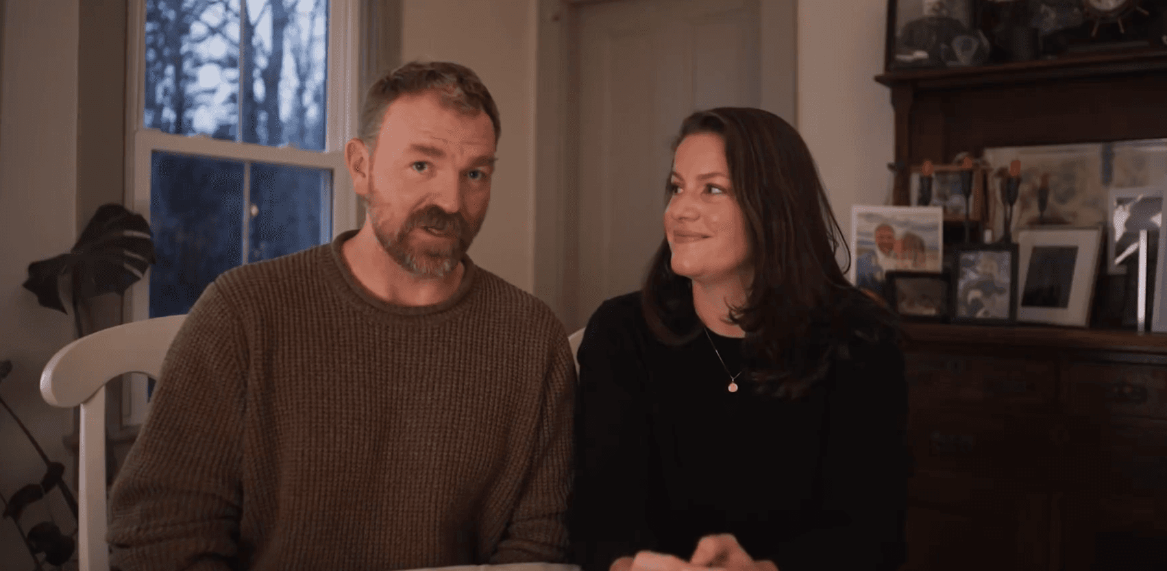Graham Platner and wife Amy