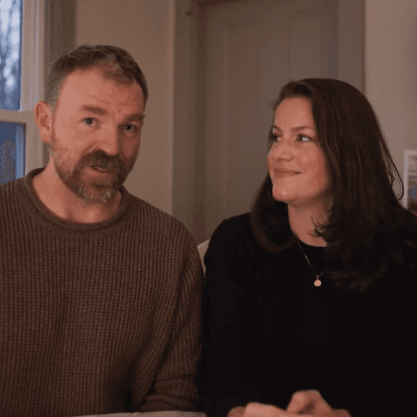 Graham Platner and wife Amy