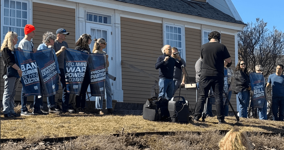 Graham Platner event in Maine