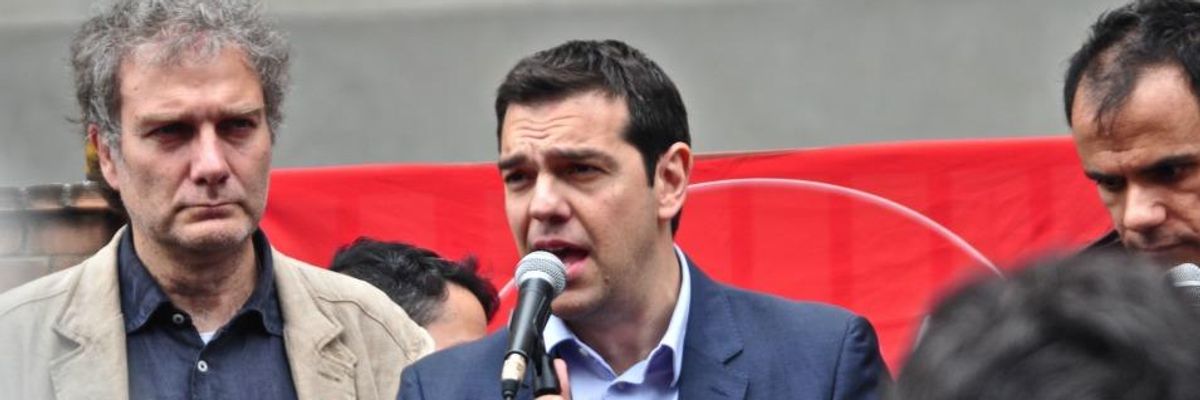 Greek Prime Minister Alexis Tsipras