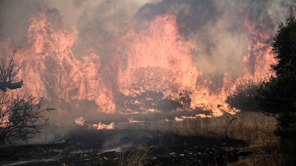 Greek wildfires