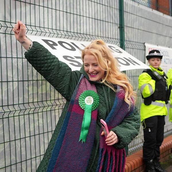 Green Party Scores Upset Win in UK Election in Blow to Labour, Far-Right Reform