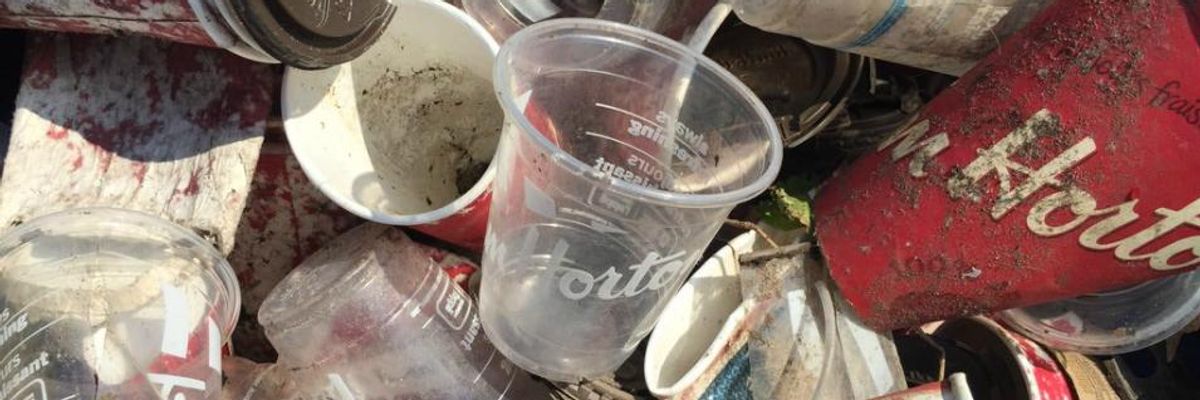 Canada's Plan to Ban Single-Use Plastics and Make Corporations Responsible for Waste Welcomed as 'Step in the Right Direction'