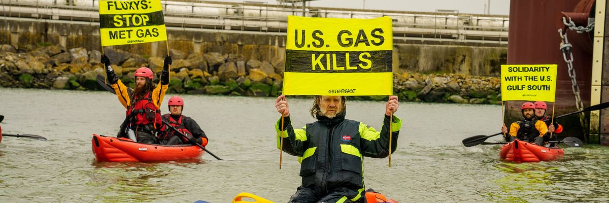 Greenpeace activists