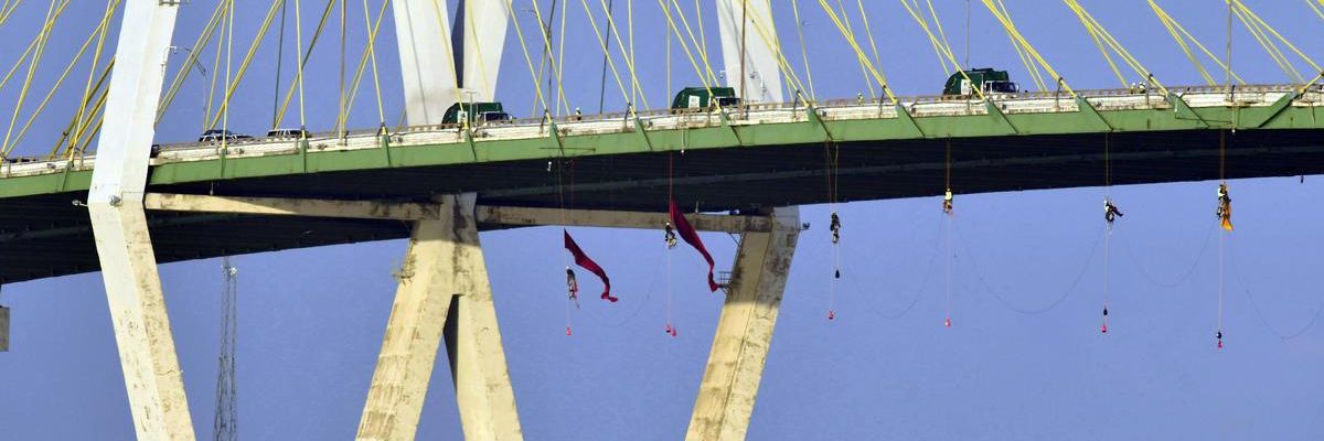 Greenpeace Houston protest