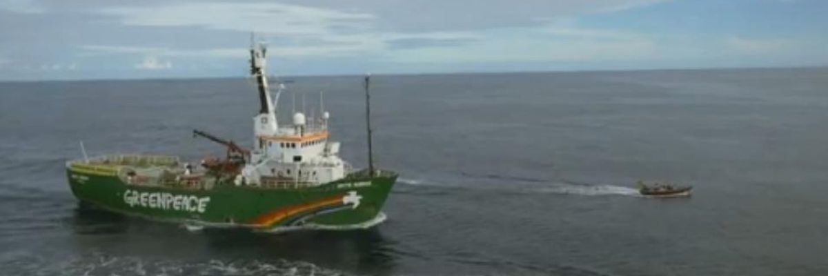 'Unnecessary and Disproportionate': Spanish Authorities Detain Greenpeace Protest Ship
