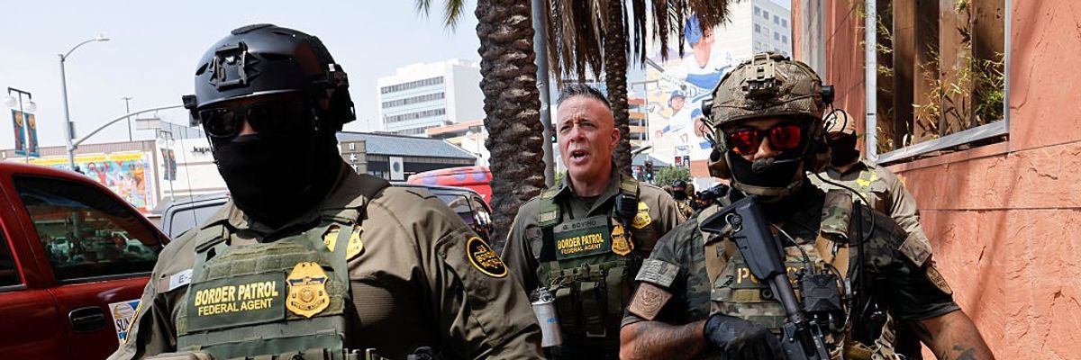 Masked Border Protection Agents Open Fire on Family's Truck After Smashing Its Windows