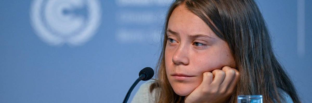 Greta Thunberg in 2023.