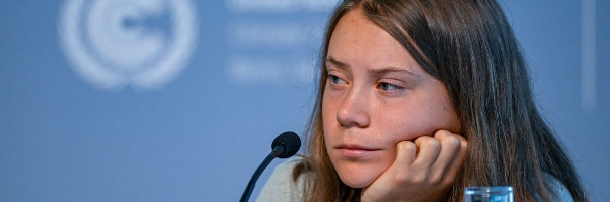 Greta Thunberg in 2023.