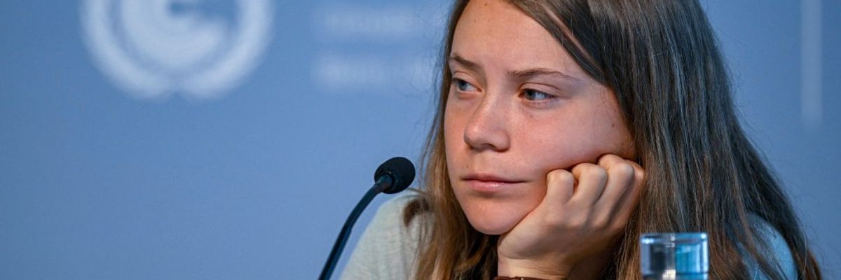Greta Thunberg in 2023.