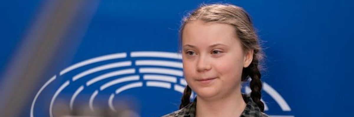 'You Cannot Ignore Science': In Emotional Plea, Greta Thunberg Begs EU to Take Urgent Climate Action
