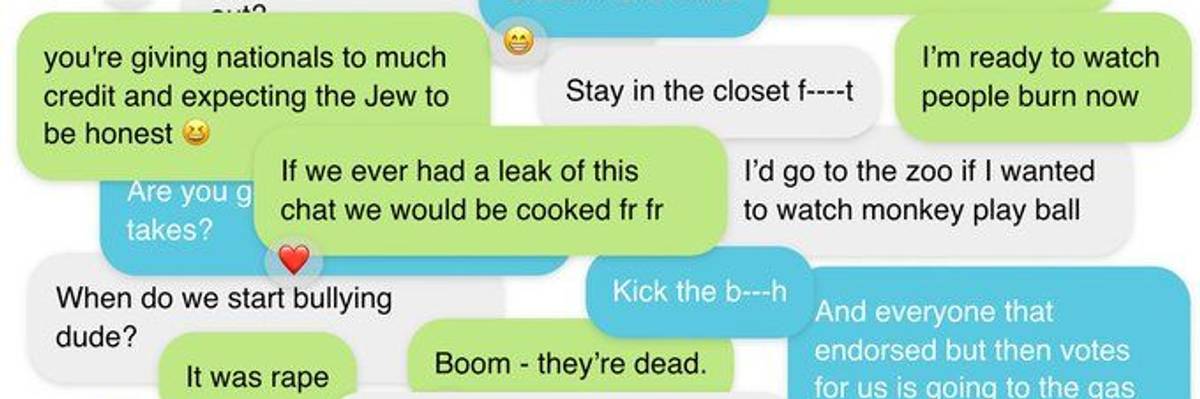 Group chat of young Republicans.