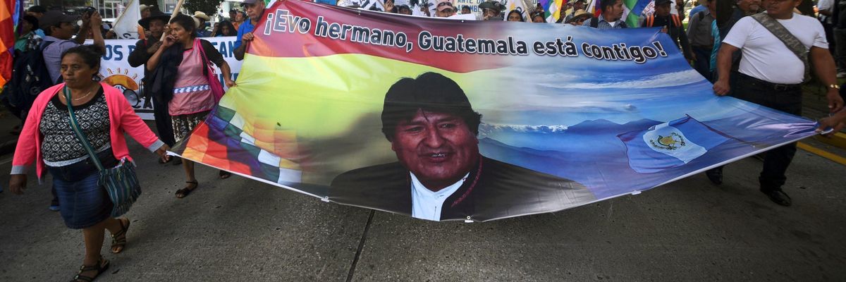 The Other Americans: Indigenous Guatemalans Mobilize to Denounce Coup in Bolivia