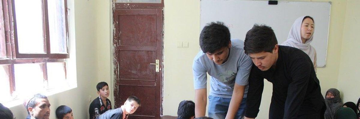 A Morning in Afghanistan