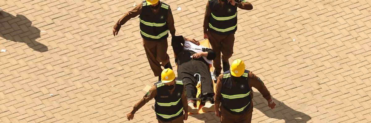 Haj heat casualty carried off