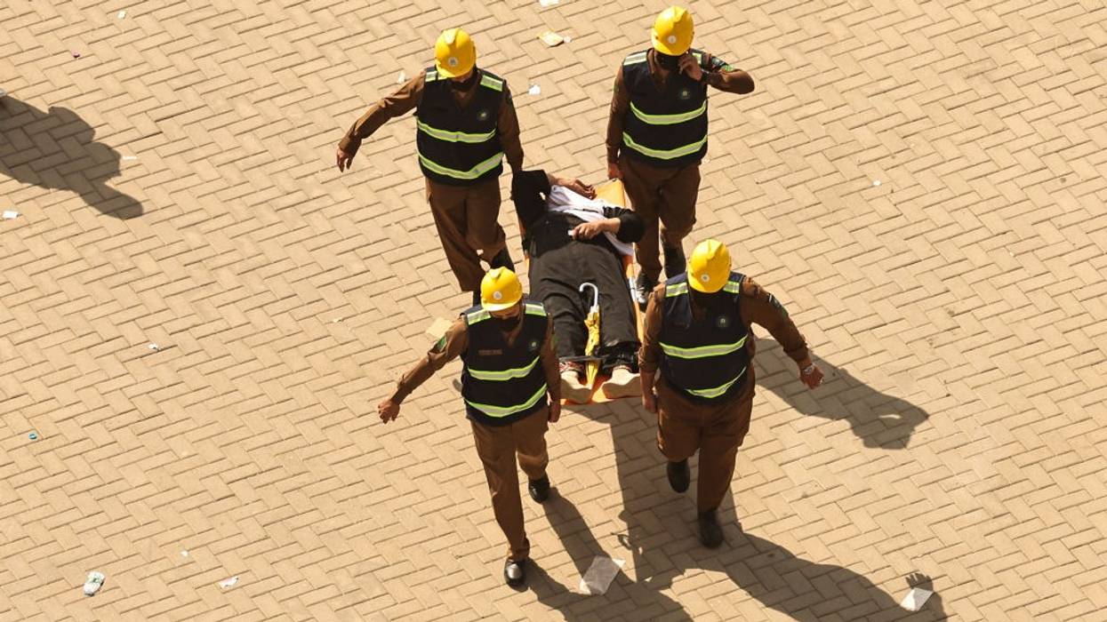 Haj heat casualty carried off