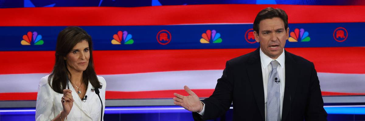 Haley and DeSantis