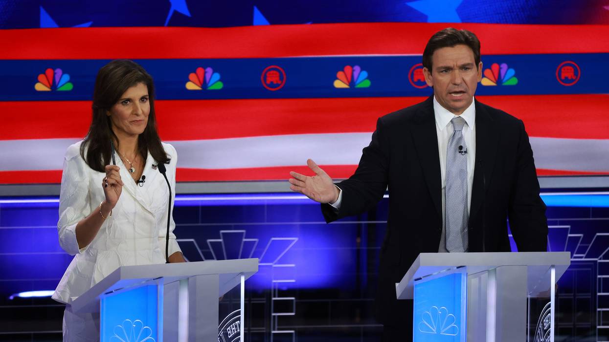 Haley and DeSantis