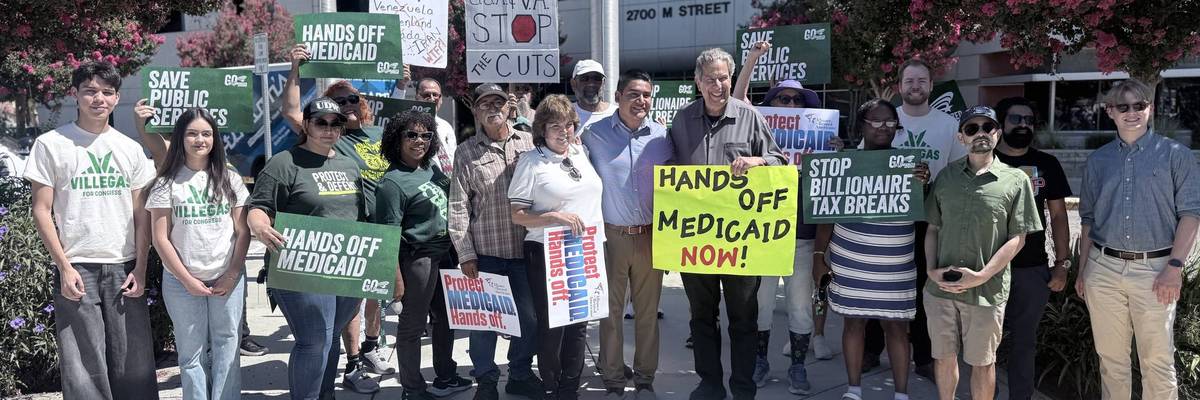 Hands off Medicaid / Randy Villegas