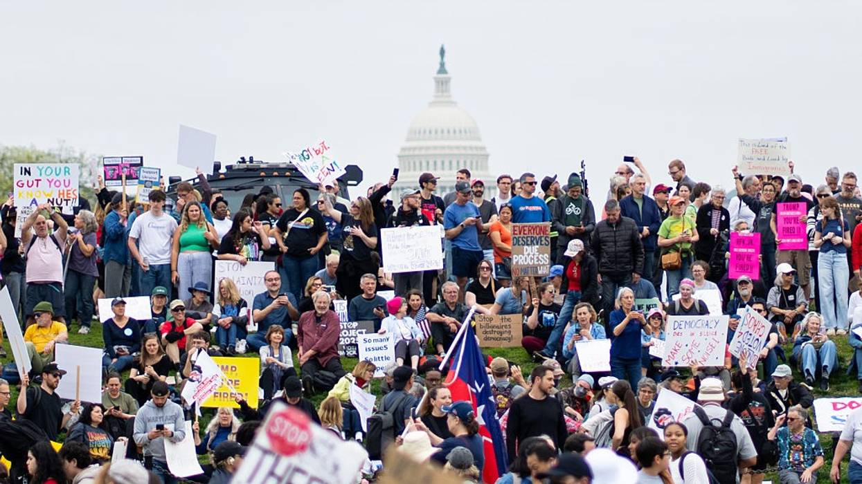 Hands Off Protest in D.C.