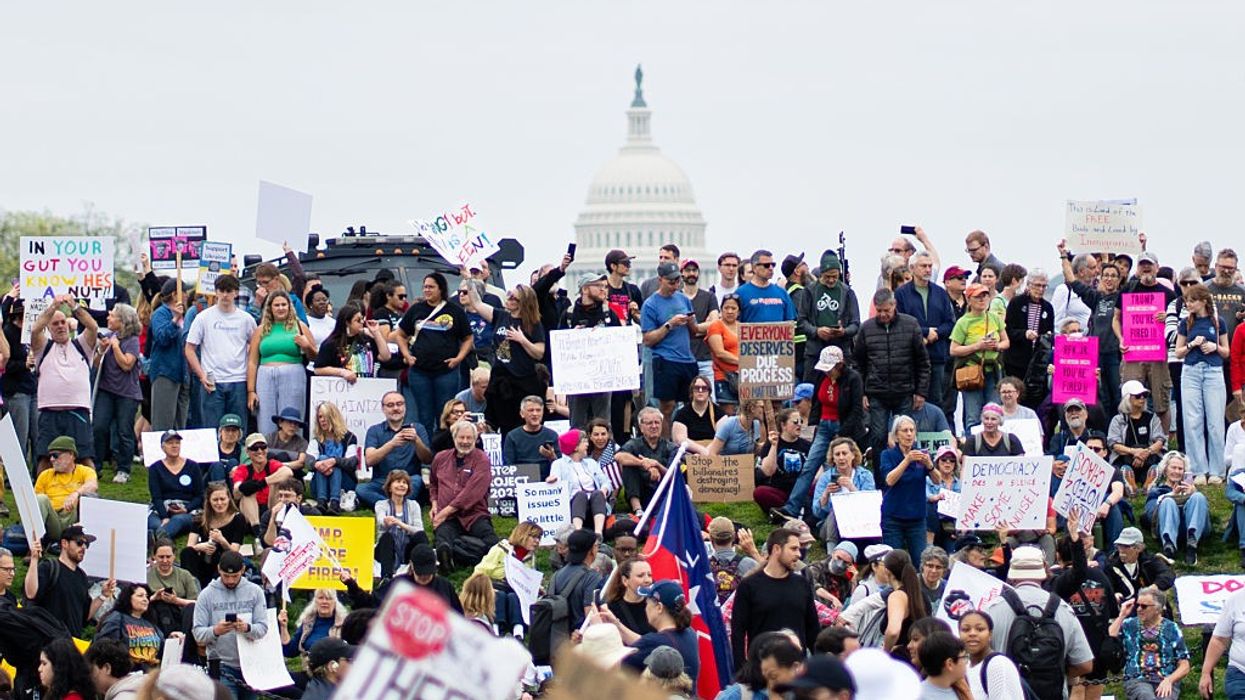 Hands Off Protest in D.C.