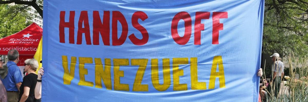 Hands Off Venezuela Rally in Toronto