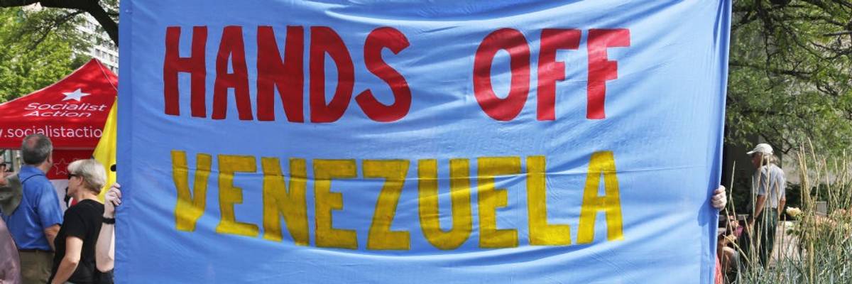 Hands Off Venezuela Rally in Toronto
