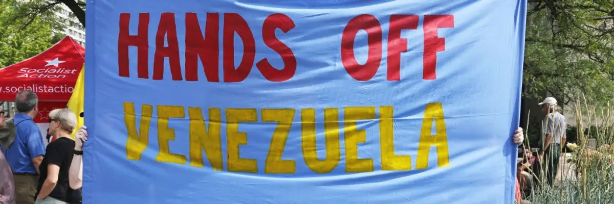Hands Off Venezuela Rally in Toronto