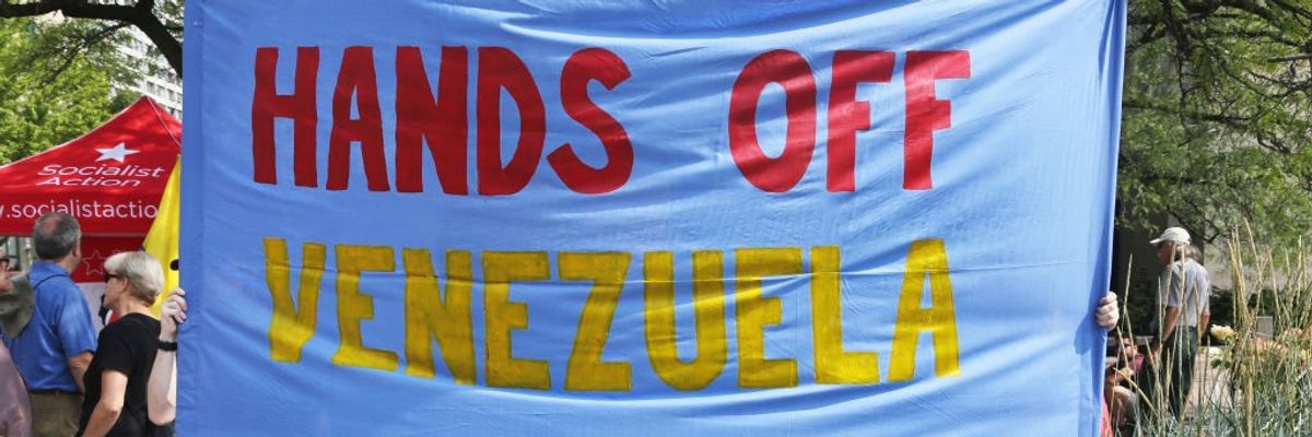 Hands Off Venezuela Rally in Toronto