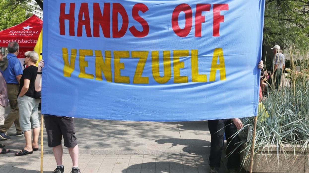 Hands Off Venezuela Rally in Toronto