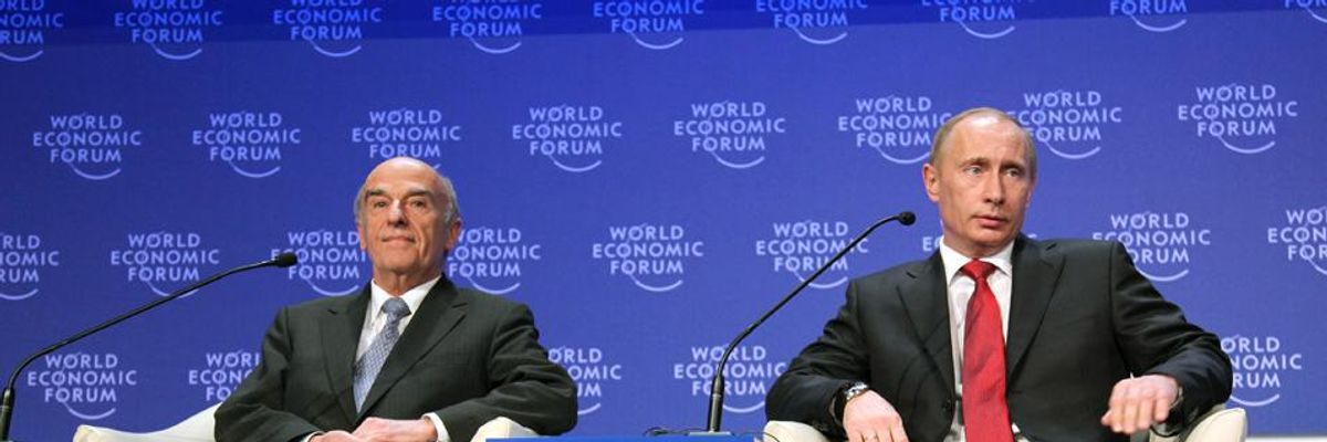 World Economic Forum:  Davos Under Fire