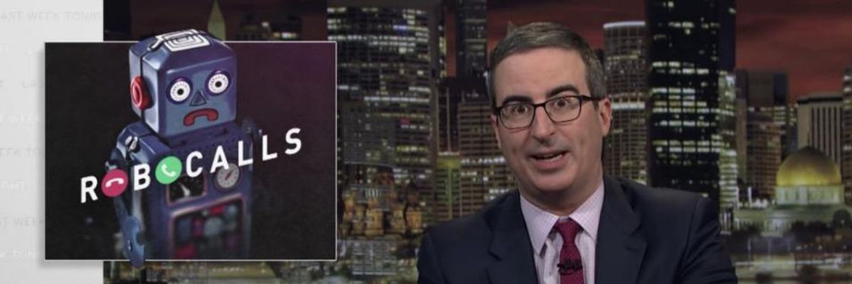 Sick of Scammers? John Oliver Unveils Epic Robocall Operation to Give FCC a Taste of Surging Problem