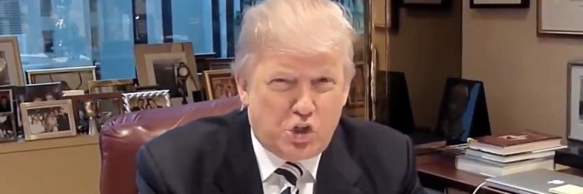 Video of Trump Warning 'Our President Will Start a War With Iran Because He Has Absolutely No Ability to Negotiate' Resurfaces