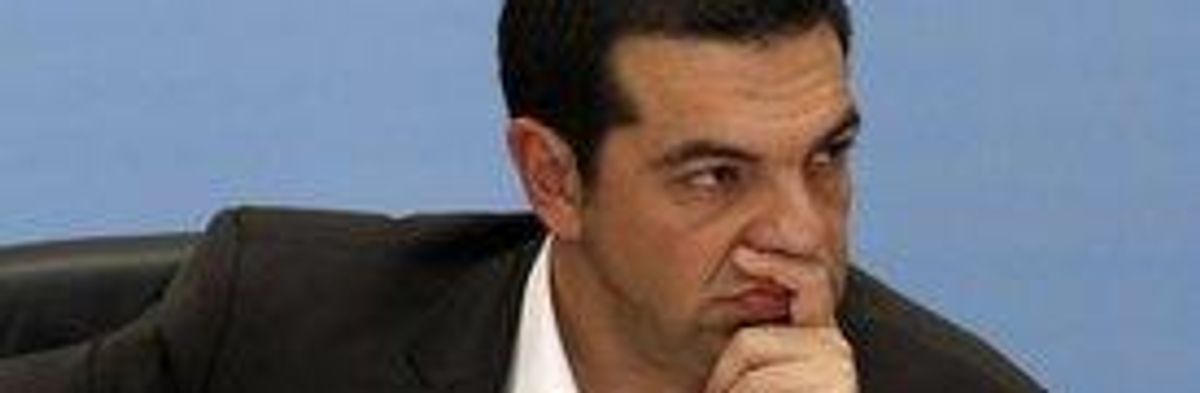 Greek's Leftist Leader Holds Firm Against Fear-Mongering Ahead of Crucial Elections