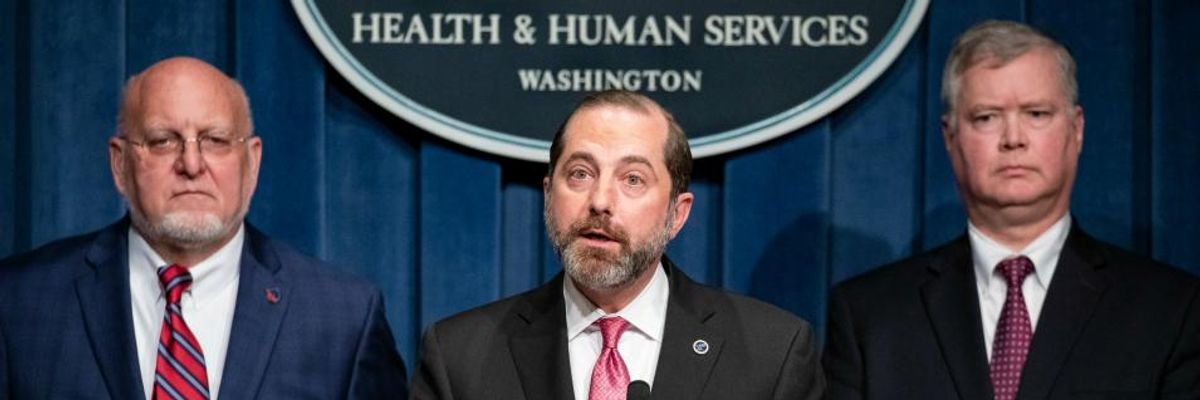 Democrats Rip Trump for 'Raiding Money' From Other Health Emergencies to Fund Lackluster Coronavirus Response